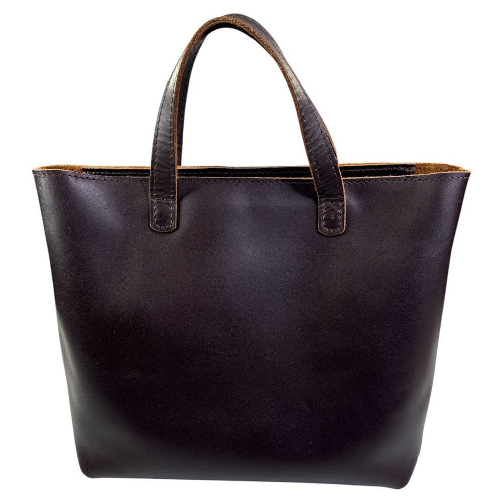 PORTLAND LEATHER COMPANY MEDIUM CROSSBODY TOTE GRIZZLY - Picture 5 of 13